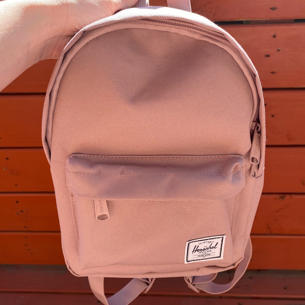Hershel Mini Backpack in Ash Rose